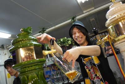 りょうさん at 横浜ビール