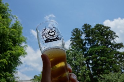 空とビール