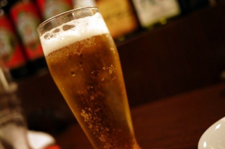 大井町「ビストロ マケロニ」 蔵出し＆ビール