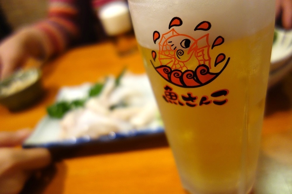 魚さんこ ビール