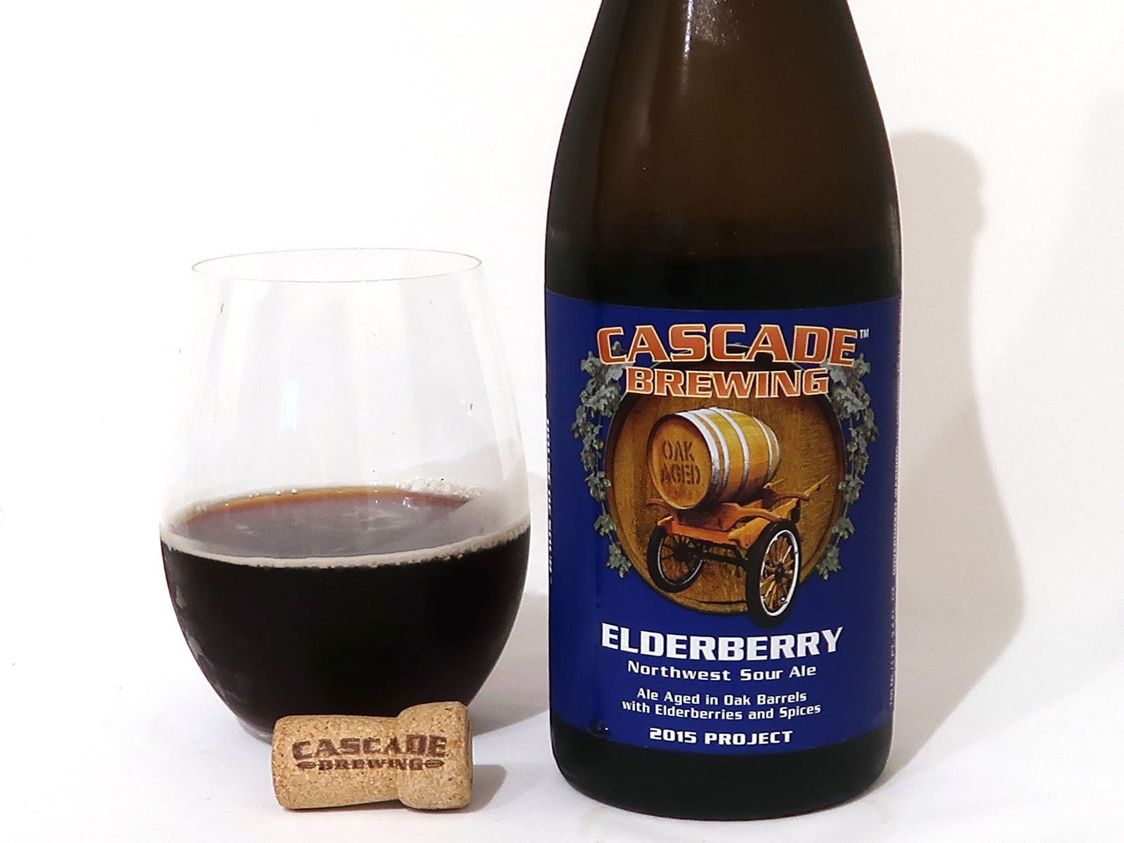 アメリカ Cascade Brewing Elderberry Northwest Sour Ale