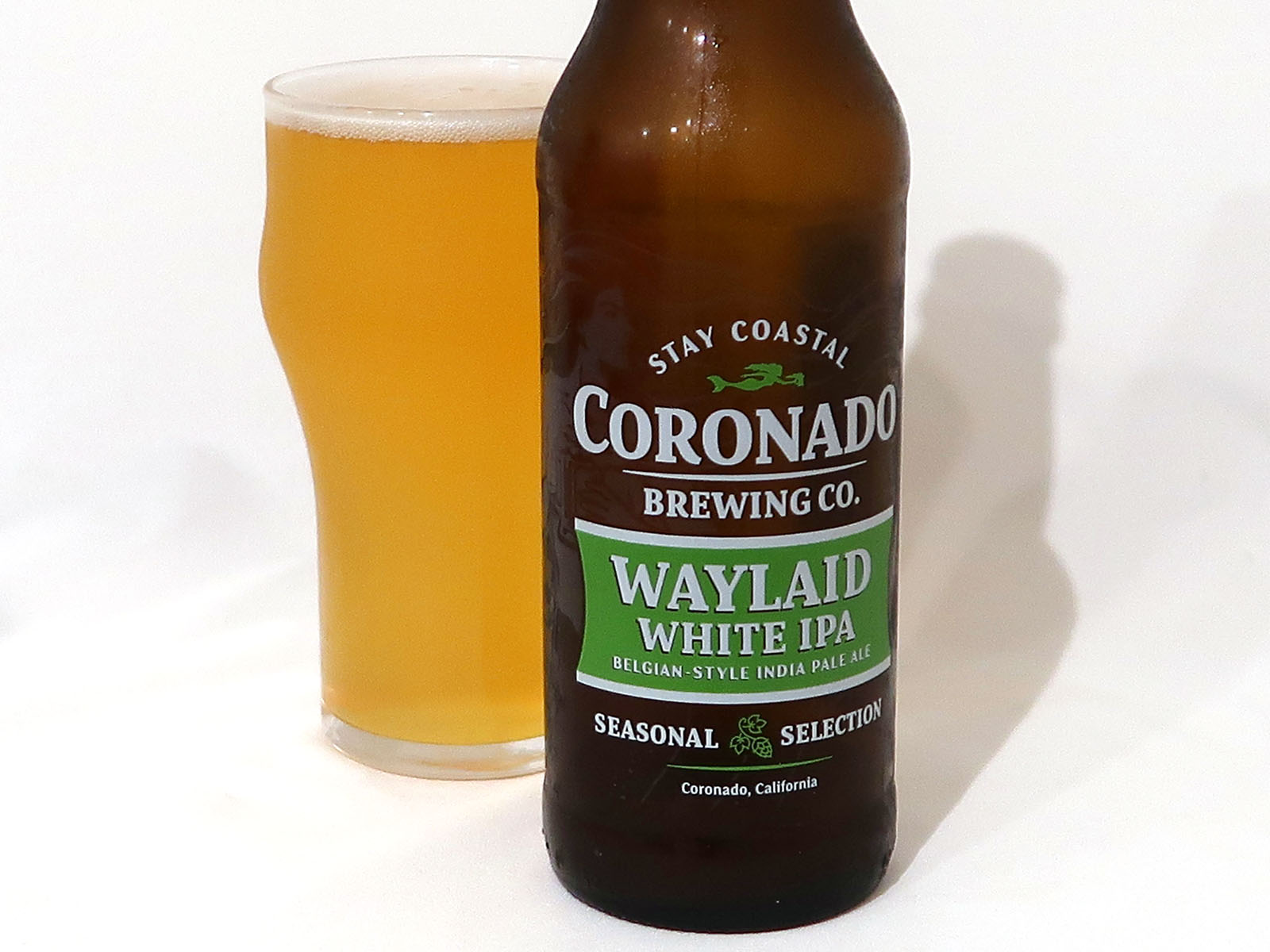 アメリカ Coronado Brewing Waylaid White IPA