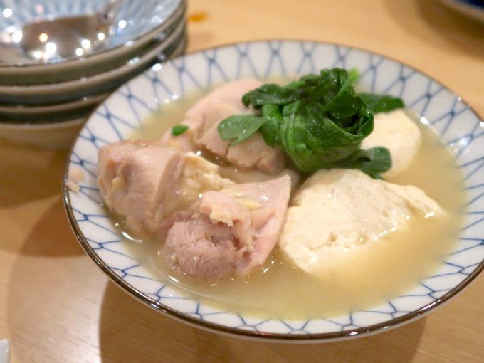 鶏豆腐（550円）