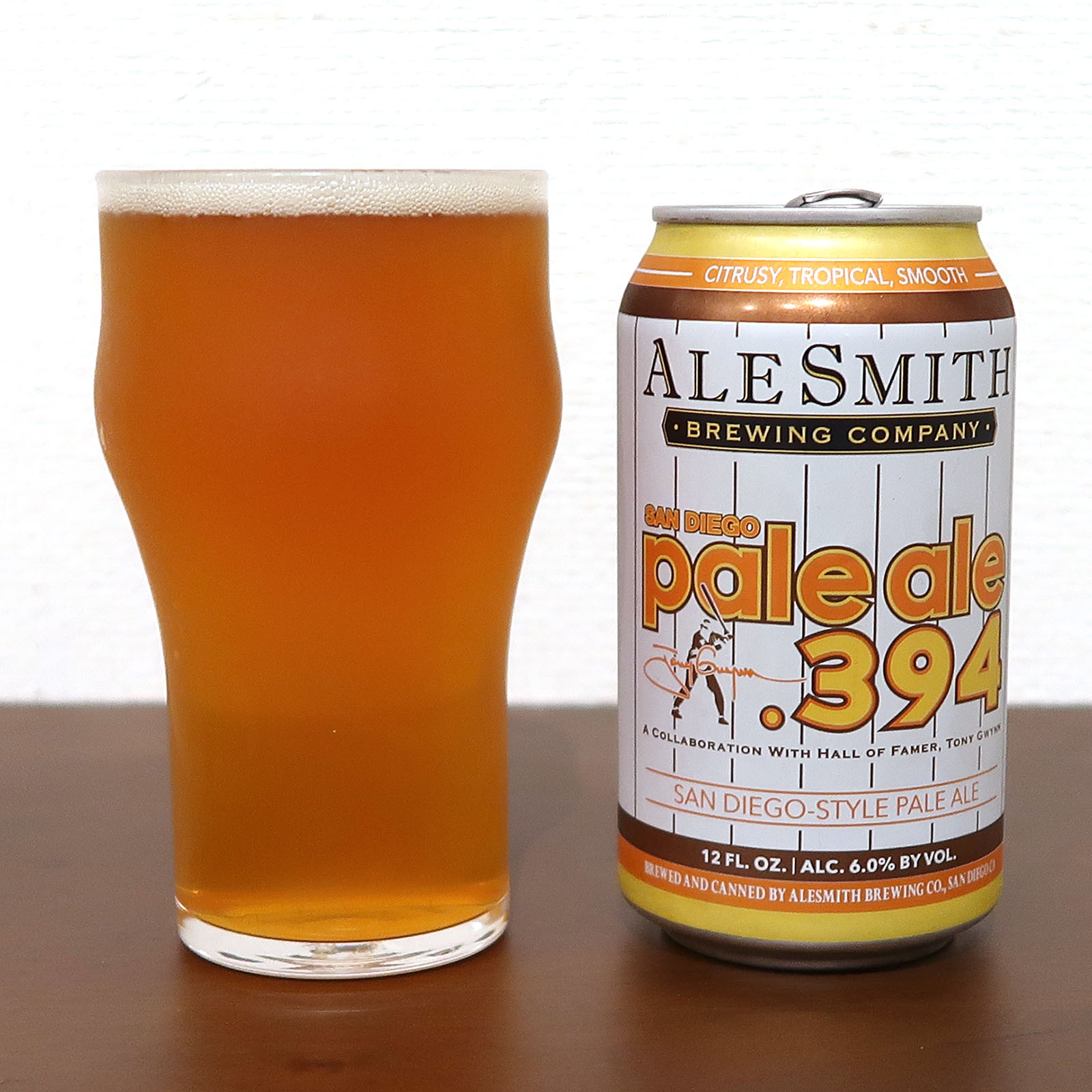 アメリカ AleSmith Brewing Co., San Diego Pale Ale .394 生ビールブログ