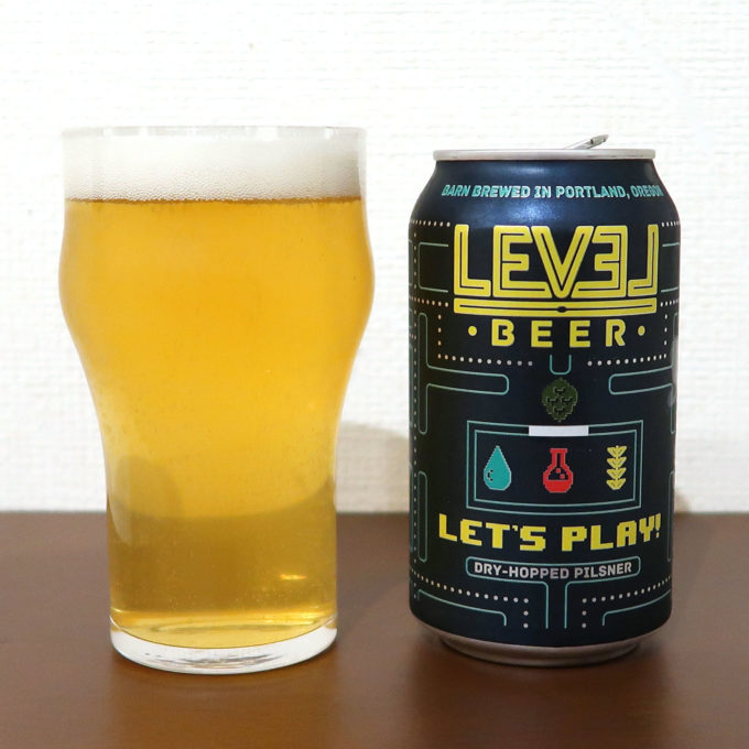 アメリカ Level Beer Let's Play Dry Hopped Pilsner