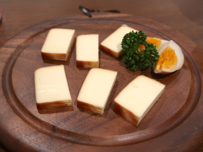 スモークチーズ＆玉子（400円）