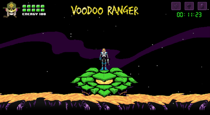 VOODOO RANGER STARSHIP GAME