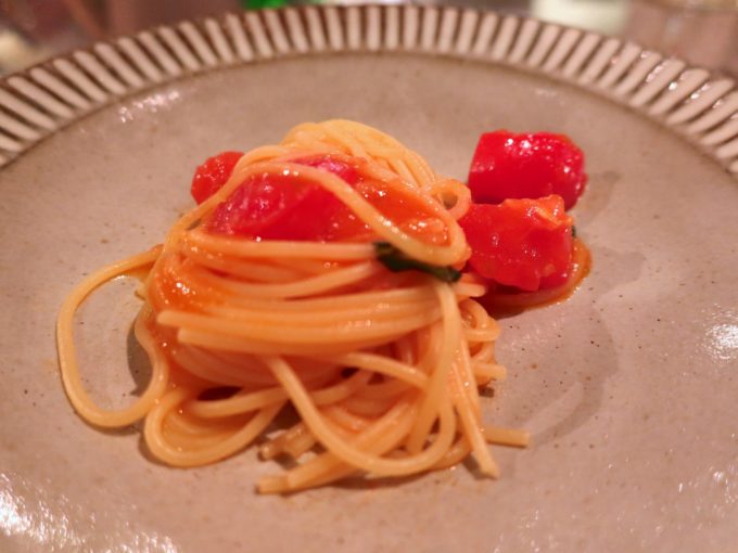 フルーツトマト スパゲティーニ