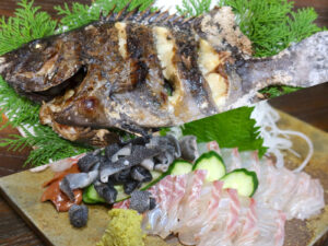松山「居酒屋 まつだ」で石鯛フルコース＆スマガツオの塩タタキ