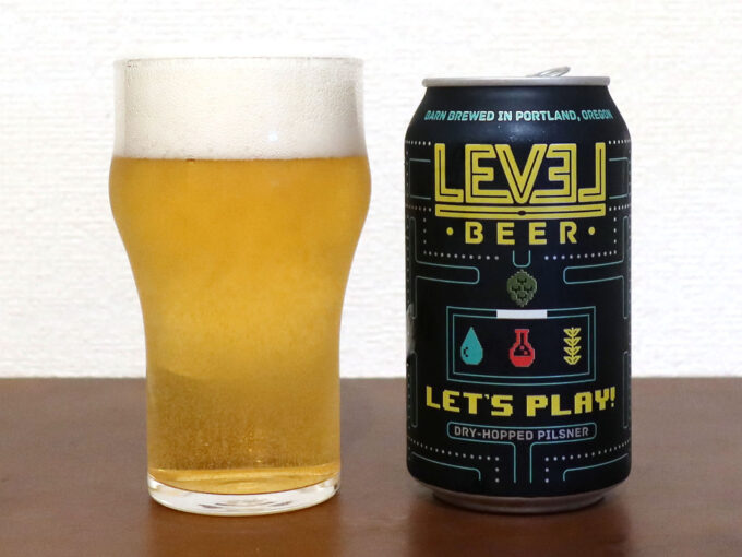 Level Beer Let’s Play! Dry-Hopped Pilsner