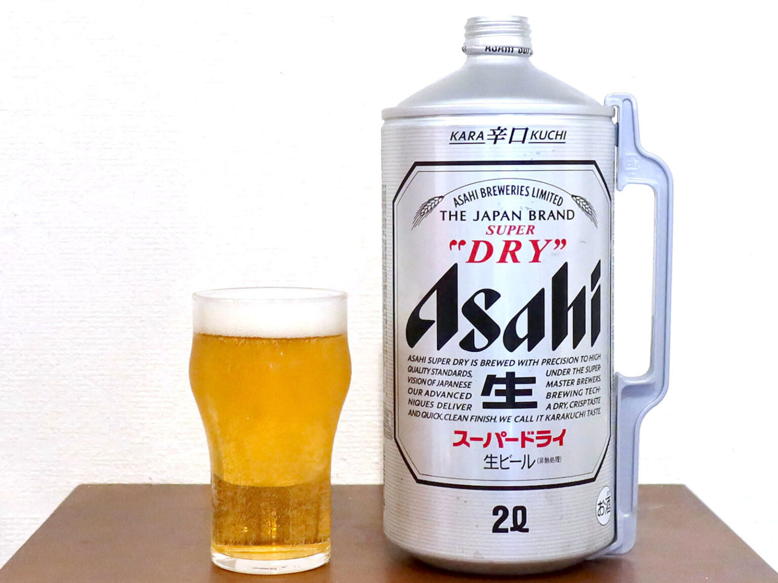 樽生ビールが飲みたくて… まずはおうちでスーパードライ2リットル缶! | 生ビールブログ