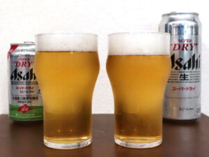 アサヒビール アサヒスーパードライ 北海道工場限定醸造を飲み比べ