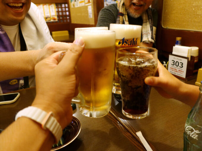 乾杯！