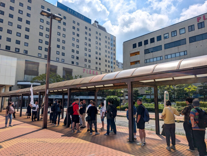 新潟駅に集合