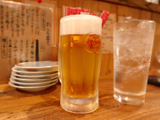 ビールで乾杯！