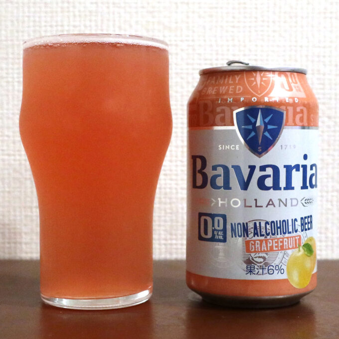 オランダ ババリア ノンアルコールビール グレープフルーツ