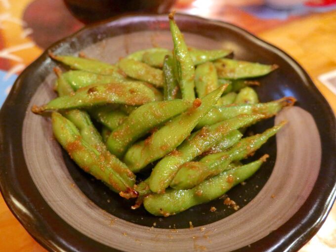 焼き枝豆（400円）