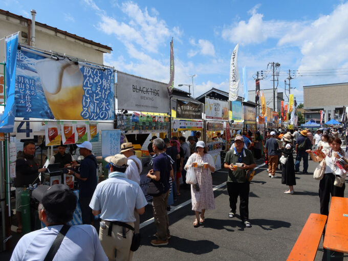 いろいろなブースがあります。