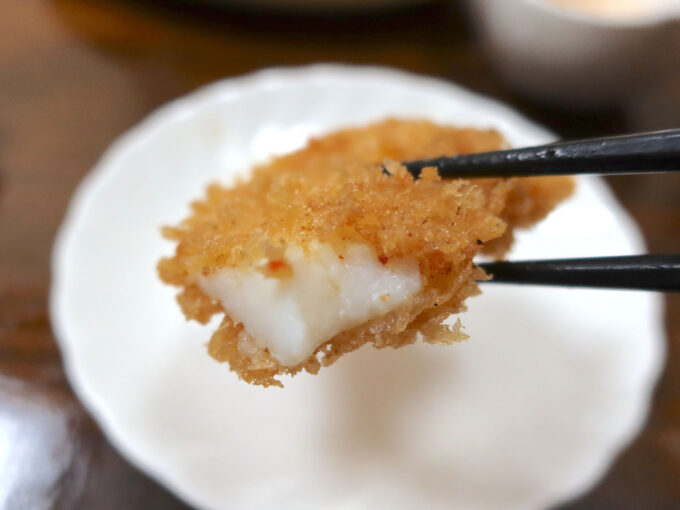 ふわふわのイカフライ