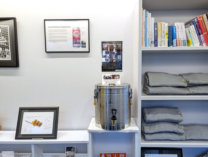 廊下には仕込み水