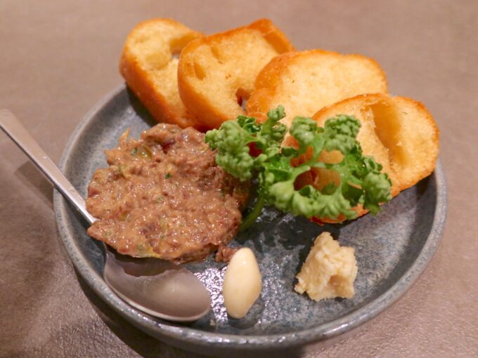 馬肉のタルタル(1,200円)