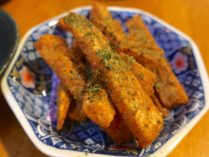 山芋の唐揚げ(600円)