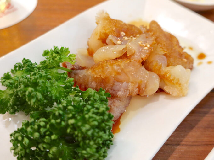 クラゲの冷菜（1,130円）