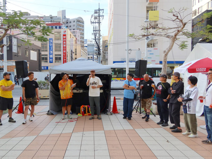 ビール出店者たち