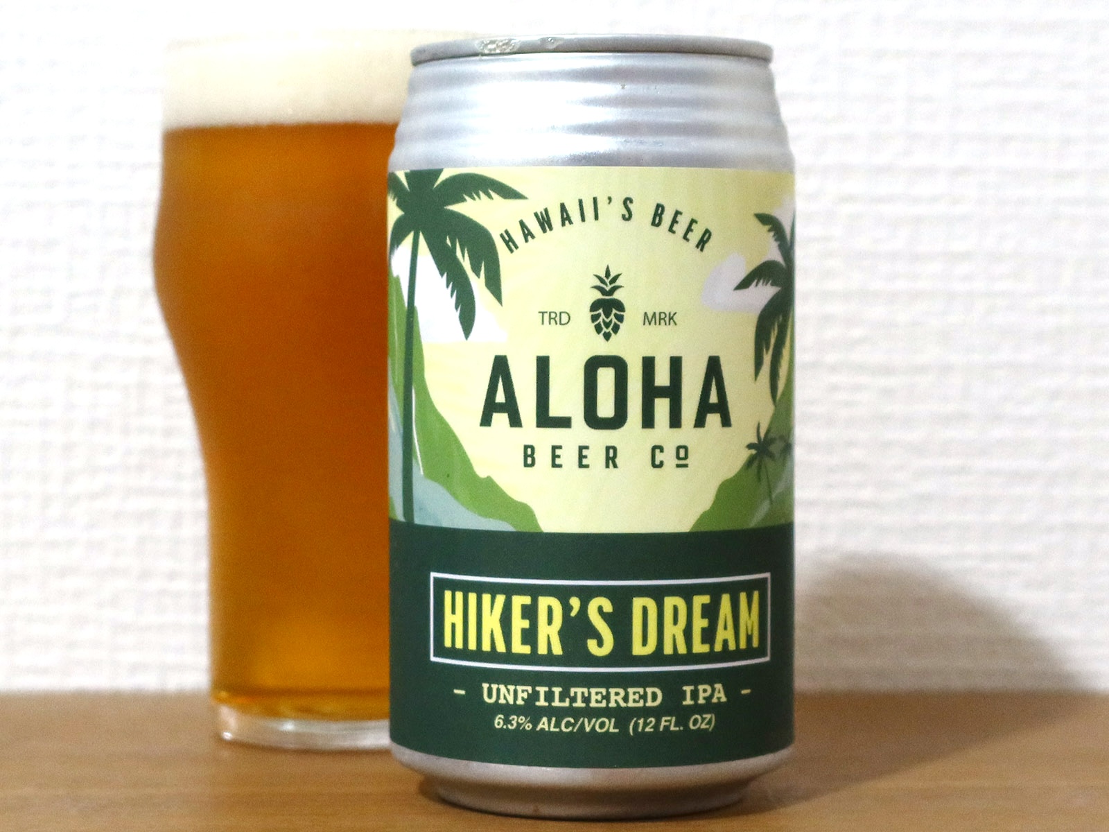 アメリカ ALOHA BEER Co HIKER'S DREAM - UNFILTERD IPA -