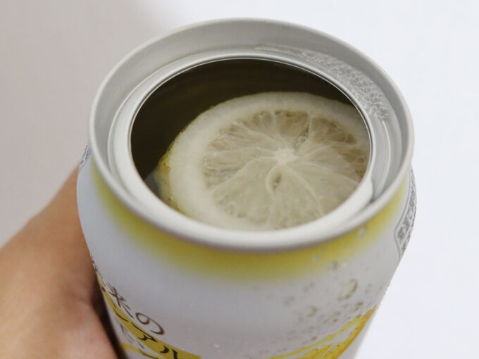 飲む時はこんな感じ