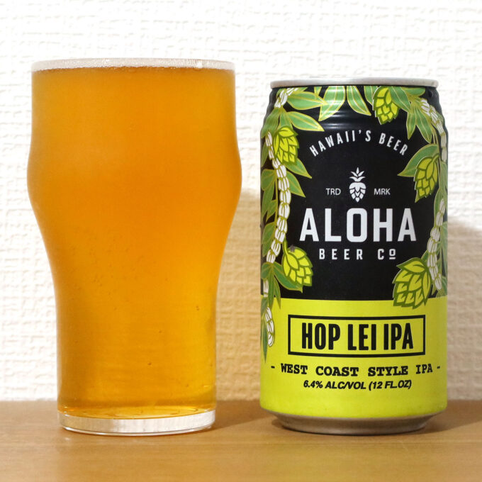 アメリカ ALOHA BEER Co HOP LEI IPA - WEST COAST STYLE IPA -
