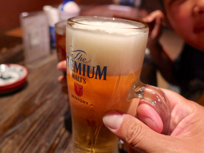 樽生ビールはプレミアムモルツ