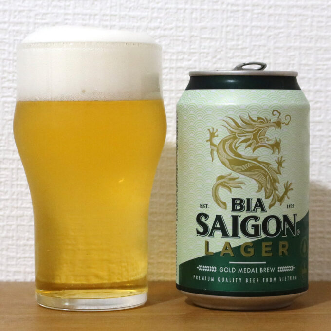 ベトナム BIA SAIGON LAGER(ビア サイゴン ラガー)
