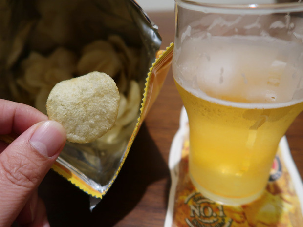 KALDI クミンポテトチップスはビールにも合います！