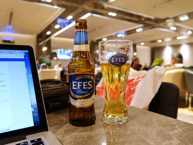 トルコ EFES Pilsen 生ビールブログ